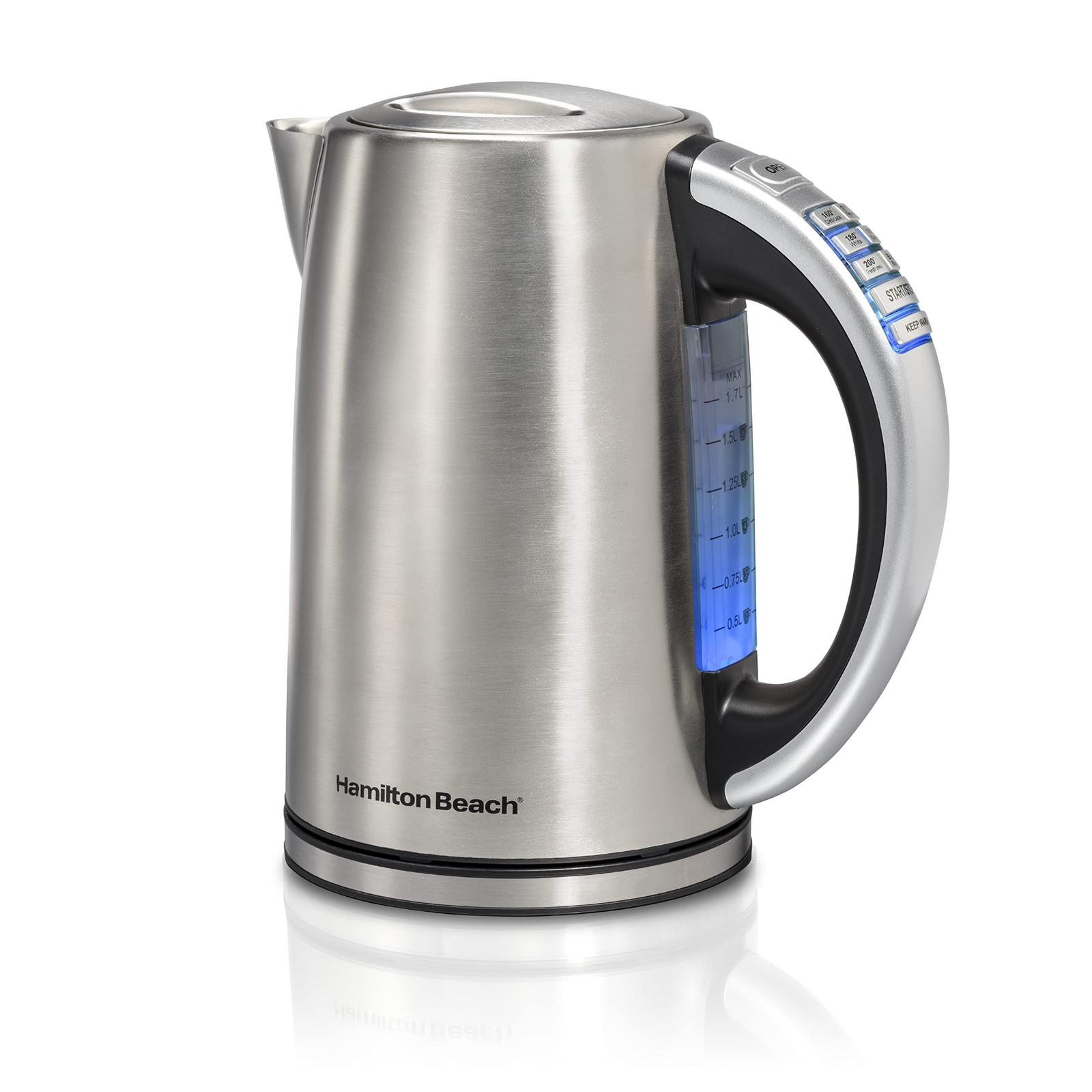 Hamilton Beach 1.7 Liter Temperature Control Electric Kettle