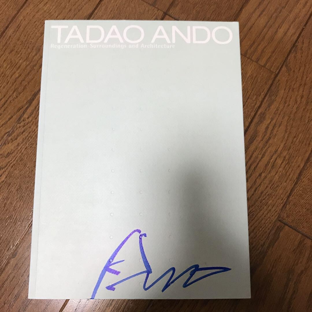 Tadao Ando サイン入り TADAO ANDO 建築家・安藤忠雄 [DVD] イラスト・サイン入り - 古本買取