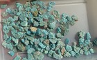 Darling Darlene Spiderweb Turquoise Un Drilled Nuggets Beads NEV 389 KTS  — photo 1