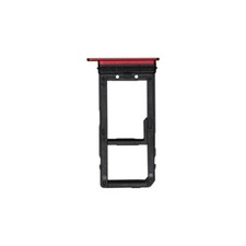 SIM microSD Card Tray Dual for HTC U12 Flame Red Replacement Repair Replace