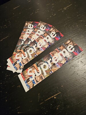 Supreme Tekken Box Logo Sticker 100% Authentic FW22 + FREE
