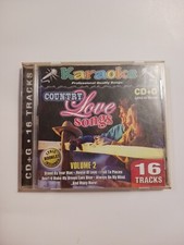 Karaoke Bay Country Love Songs Vol2 Music CDG - Audio CD - VERY GOOD