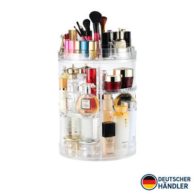 Großer Beauty Organizer: 8-Lager Skincare & Make-up Box