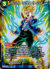 SS Trunks, to Change the Future - Foil - BT13-102 - Dragon Ball Super Near Mint