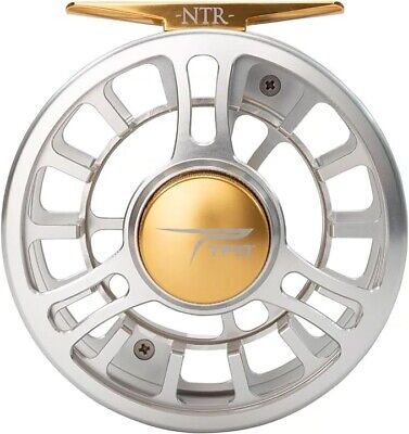 Templefork Outfitters NTR II Fly Fishing Reel, Gold/Clear
