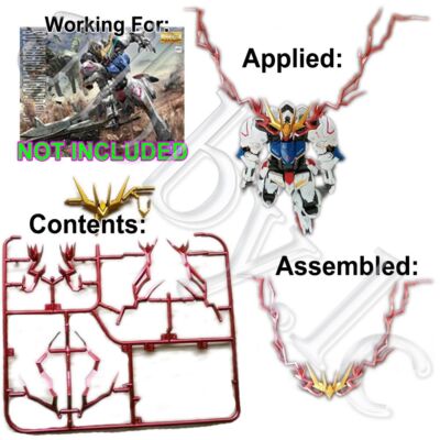 for MG 1/100 ASW-G-08 Barbatos IBO Plastic Pre-painted Eye Effect Antenna Part