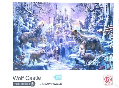 Jigsaw Puzzle 1000 Piece Wolf Castle New Sealed Free Shipping