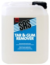2 x SAS Industrial Tar + Glue Gum Remover Grease Car Valet 2X5L 10L SAS2058x2