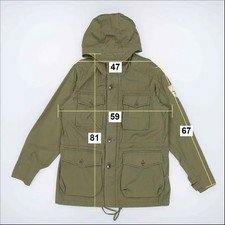 Polo Jeans Skull Patch M-43 Military Style Jacket 4114