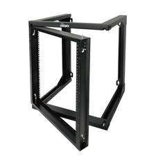 12U Wall Mount Server Rack, Open Frame Network Rack for 19" Computer/AV/Data/...