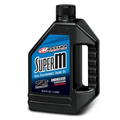 Maxima For Super M Smokeless Premix 1L - High-Performance 2-Stroke Engine Oil