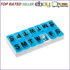 7-Day Pill Organizer with Easy Open Design for Stress-Free Medication Management