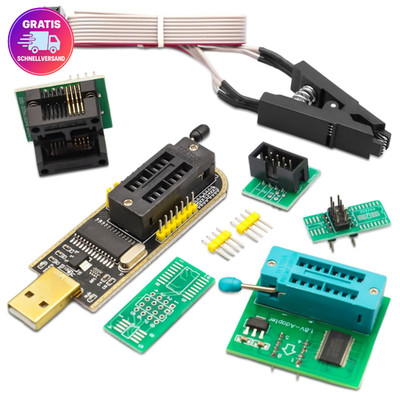 SOIC8 Test Clip für EEPROM CH341A USB Programmierer 1,8V Adapter SOIC8 Adapter