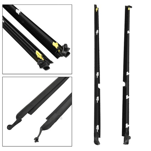 For 1990-2005 Miata L&R Door Glass Window Weatherstrip Seals Set NA01-58-810F - Bild 10 von 11
