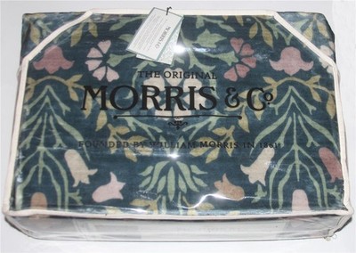 Morris & Co. Floral ''BELLFLOWERS'' 5' x 8' Non-Slip Back Super Soft Washable Rug