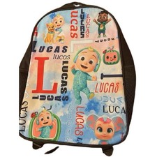 Cocomelon Playtime Interactive Mini Bac 15 Inches Toddler Size School Backpack