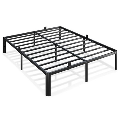 Metal Bed Frame Queen Size, 14 Inch 3500 lbs Heavy Duty Platform Bed Frames S...