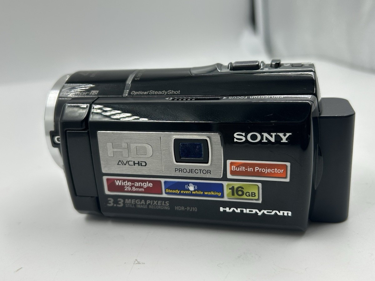 Sony Handycam HDR-PJ10E Digital Camcorder with Built-in Projector