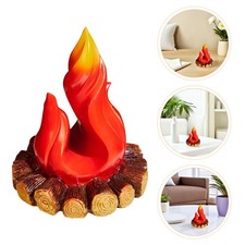  Fake Fire Lamp Flameless Effect Lantern Artificial Firewood for Fireplace