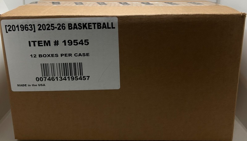 2025-26 Panini Select EuroLeague Basketball Factory Sealed Hobby Box Case Auto