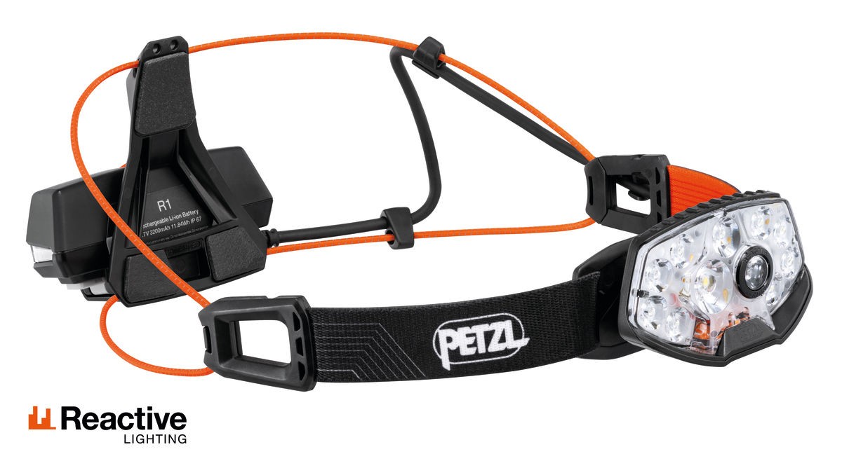 Frontal Lamp Trail Hiking PETZL NAO RL 1500 Lumen