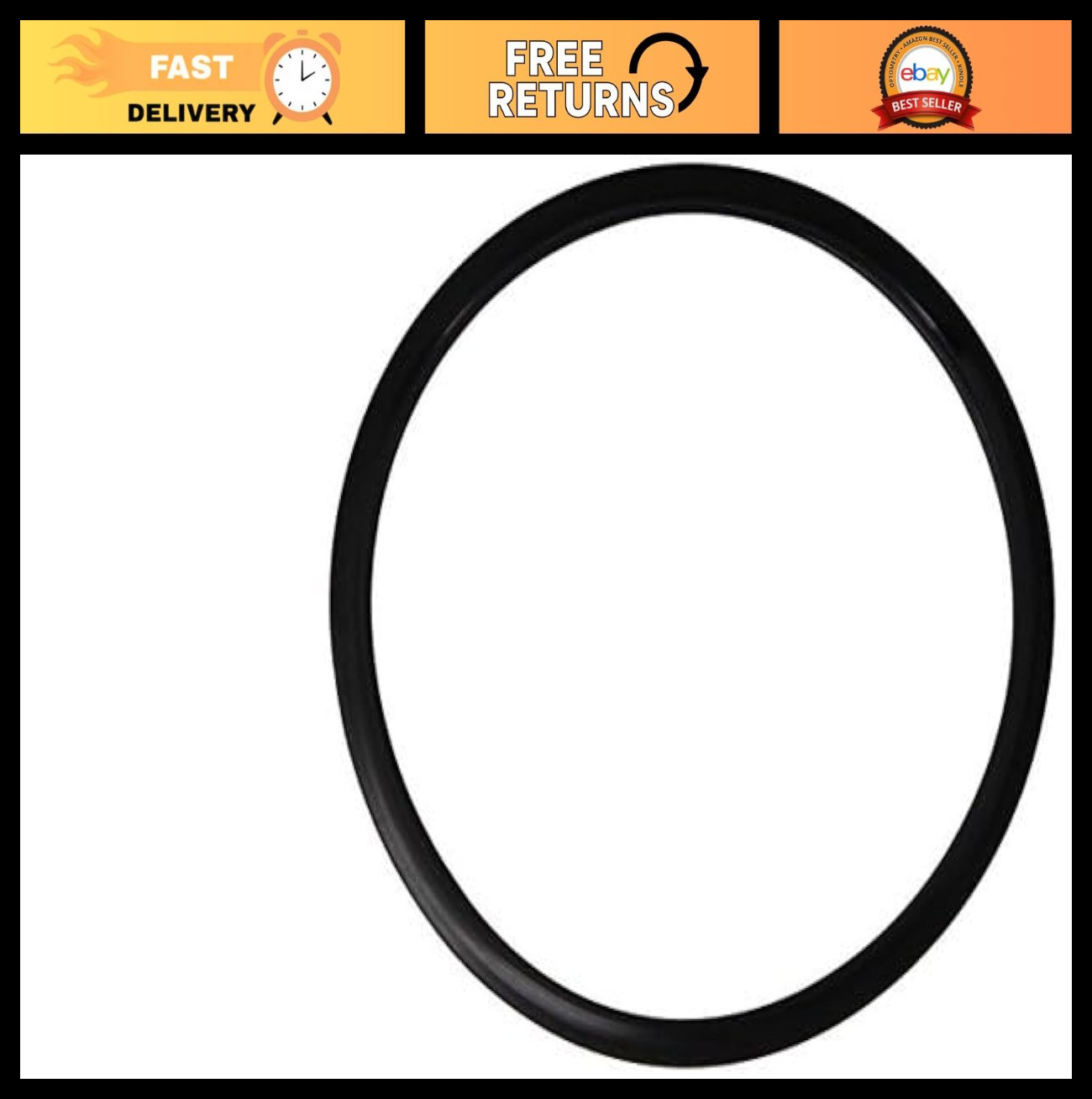 Food Safe Nitrile Gasket for 7L & 8L Pressure Cookers, Deep 