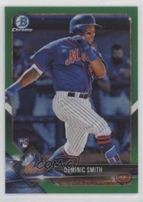 2018 Bowman Chrome Green Refractor 74/99 Dominic Smith #44 p7m