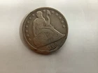 1846 Seated Liberty Silver Dollar $1 Coin