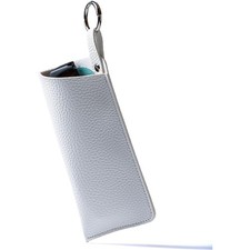 Premium Leather Eyeglass Case with Belt Clip Soft Protective Cover Portable