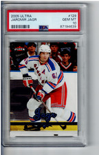 #129    JAROMIR  JAGR  2005  ULTRA    PSA 10   rangers