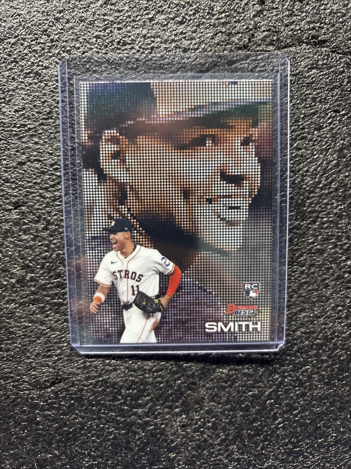 2025 Bowman's Best Cam Smith Pixel Portraits Refractor Rookie Houston Astros
