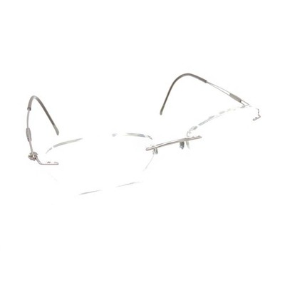 Silhouette 5223 40 6055 5227 Titanium Brown Rimless Eyeglasses Frames 49-19 145