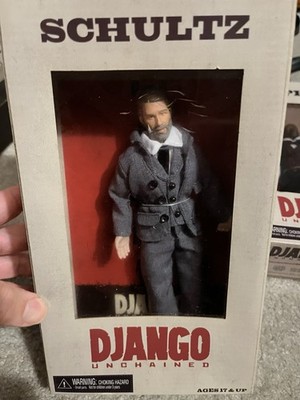 NECA Django Unchained Schultz 8'' Action Figure 2012, Nib, Rare Tarantino