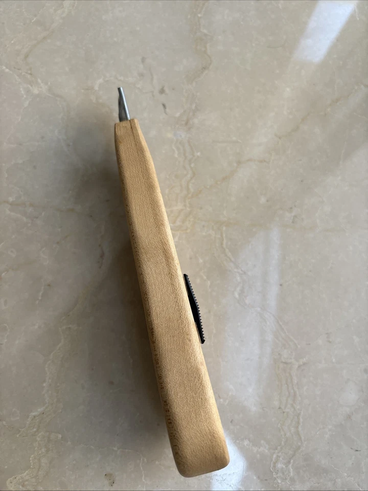 Handmade Wood Handle Utility Cutter Knife Handcrafted Artisan - Изображение 4 из 4