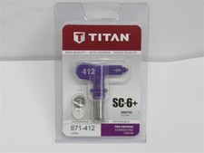 Titan 671-412 Airless Paint Spray Tip Fine Finish