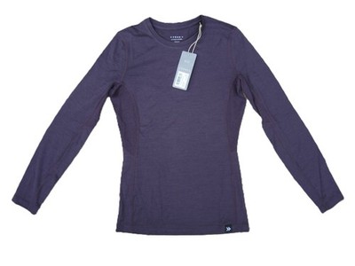 FOHN DAMEN MERINO LANGARM BASELAYER - PFLAUME - GRÖSSE 6 (175 g/m²)
