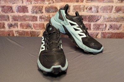 Salomon Super Cross 4 GTX  Gr. 40 Schwarz/Türkis