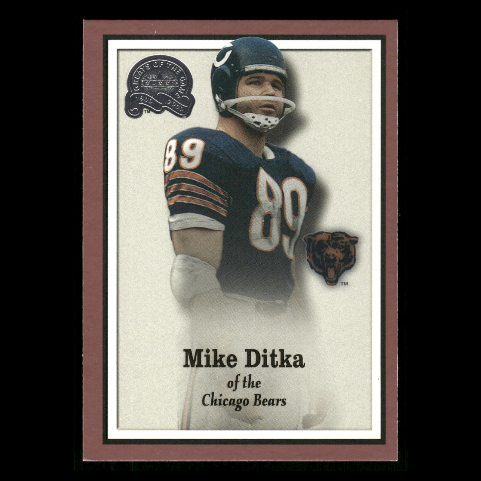 Mike Ditka trading card