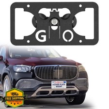 Mercedes-benz Gls 21-25 No-drill Front License Plate Frame
