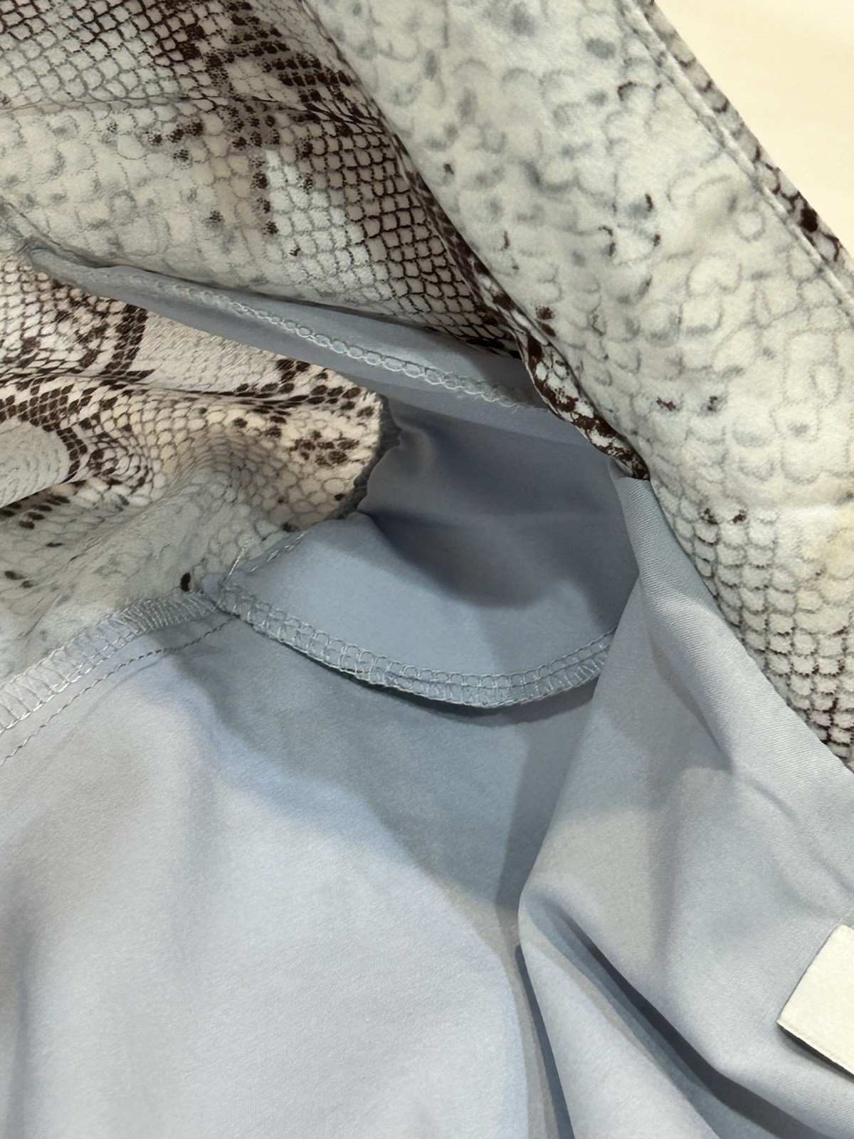 Bishop + Young Women’s Satin Iconic Python Print … - image 8