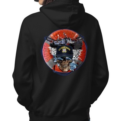 Ice Breaker Service Semper Paratus US Coast Guard Veteran Custom Hoodie