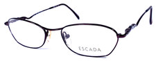 ESCADA E327 BBY NOS Italy Shiny Burgundy Eyeglasses Frame 52-17-135