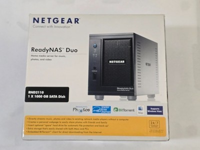 NETGEAR ReadyNAS Duo RND2110-100NAS Diskless