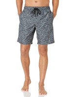 Badehose Herren 23Cm Dunkelgrau Mit Netzfutter, Taschen, Kordelzug, L