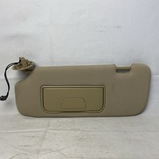 2008-2015 Saturn Vue Captiva Sport Sun Visor Driver Left Lh Lighted Beige Tan