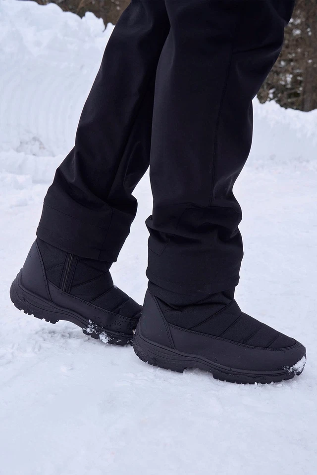 Mountain Warehouse Icey II Womens Fleece Lined Short Snow Boot Snow Boots