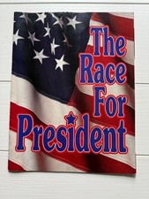 The Race For President Collectible Softcover Book Excellent Condition