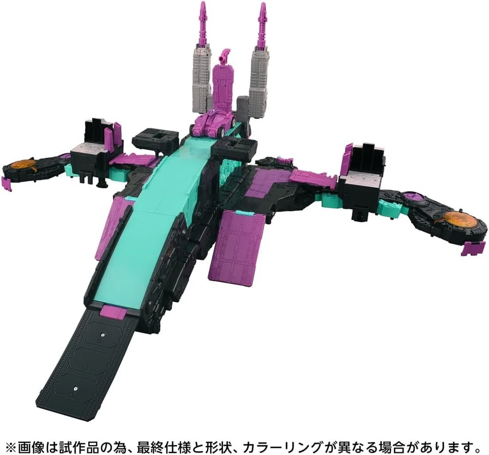 TAKARA TOMY T-SPARK TRANSFORMERS AGE OF THE PRIMES AOTP-13 DECEPTICON TRYPTICON - Image 4 of 4