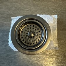 Elkay LKD35AS 3.5" Drain Disposer Flange Removable Strainer Antique Steel New