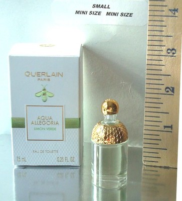 Guerlain AQUA ALLEGORIA MINI EDT 7.5ml: FLORA NYMPHEA - LIMON VERDE Box Select